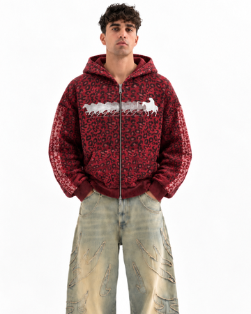 Crimson Wildcat Hoodie