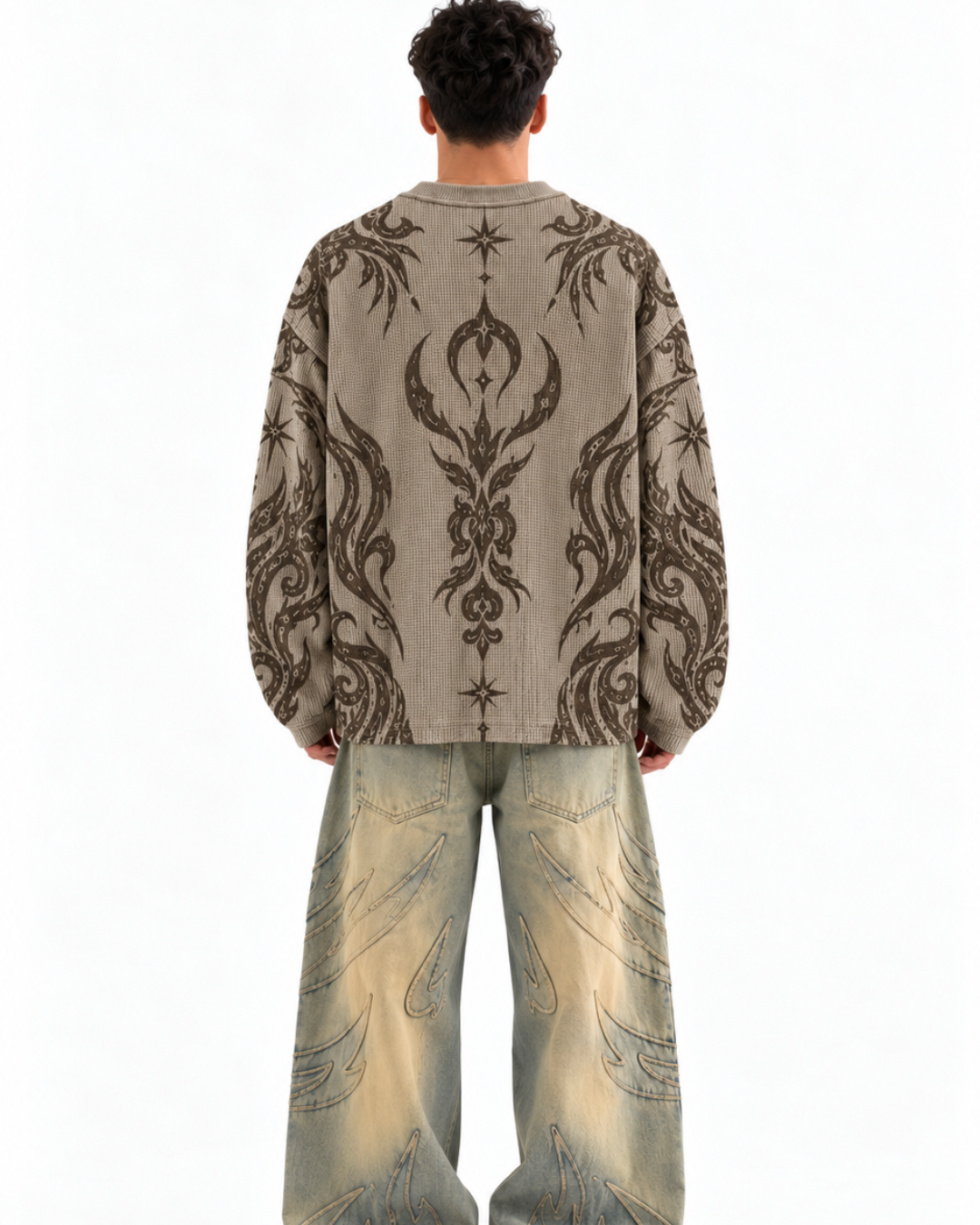 Mocha Mystic Graphic Sweatshirt