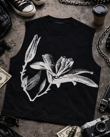 Midnight Bloom Vest