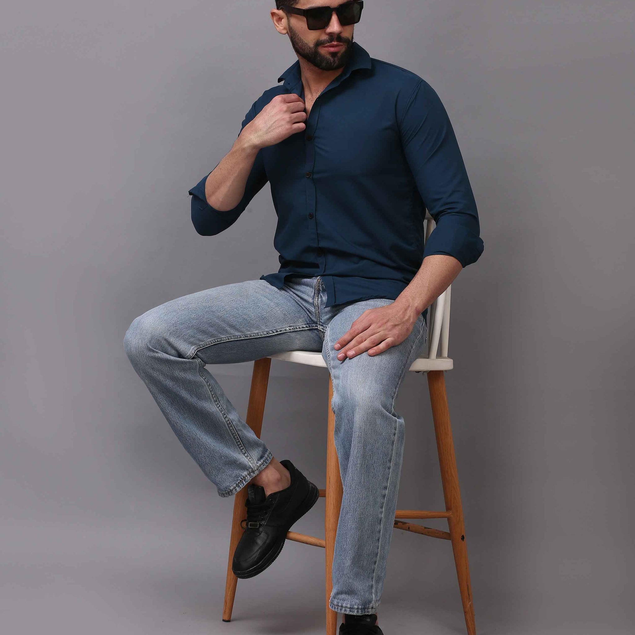 Deep Teal Shirt 4