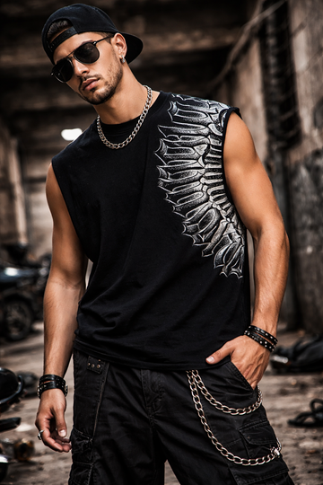 Ribcage Graphic Tank